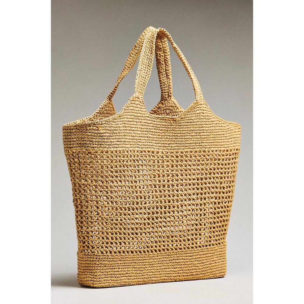Anthropologie Woven Slouchy Tote bag